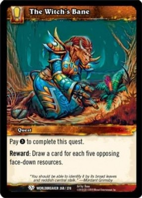 The Witch's Bane - Worldbreaker - World of Warcraft TCG