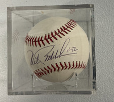 MIKE BODDICKER SIGNED RAWLINGS MLB BASEBALL W/ JSA CERT
