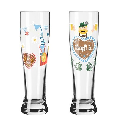 RITZENHOFF Weizenbierglas Weißbierglas BRAUCHZEIT F26 Set mit 2 Stück à 646 ml