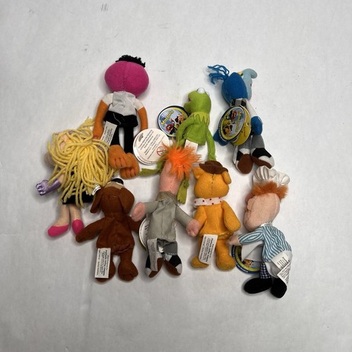Starbucks Muppets Finger Puppet Set – Complete 2003 Promo –Kermit, Piggy, Animal - Picture 6 of 14