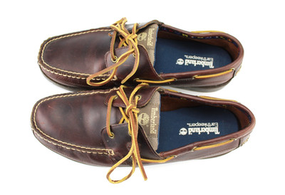 Timberland Gr.49  Herren Halbschuhe Bootschuhe Slipper Leder Braun  TOP  P 14