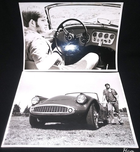 Photo set WA NW HIPPIE KID & DAIMLER SP250 CONVERTIBLE SPORTS CAR roadster 1971 - 第 2/5 張圖片