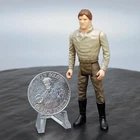 Star Wars POTF Han Solo Action Figure + Carbonite Coin 1984 Kenner Vintage