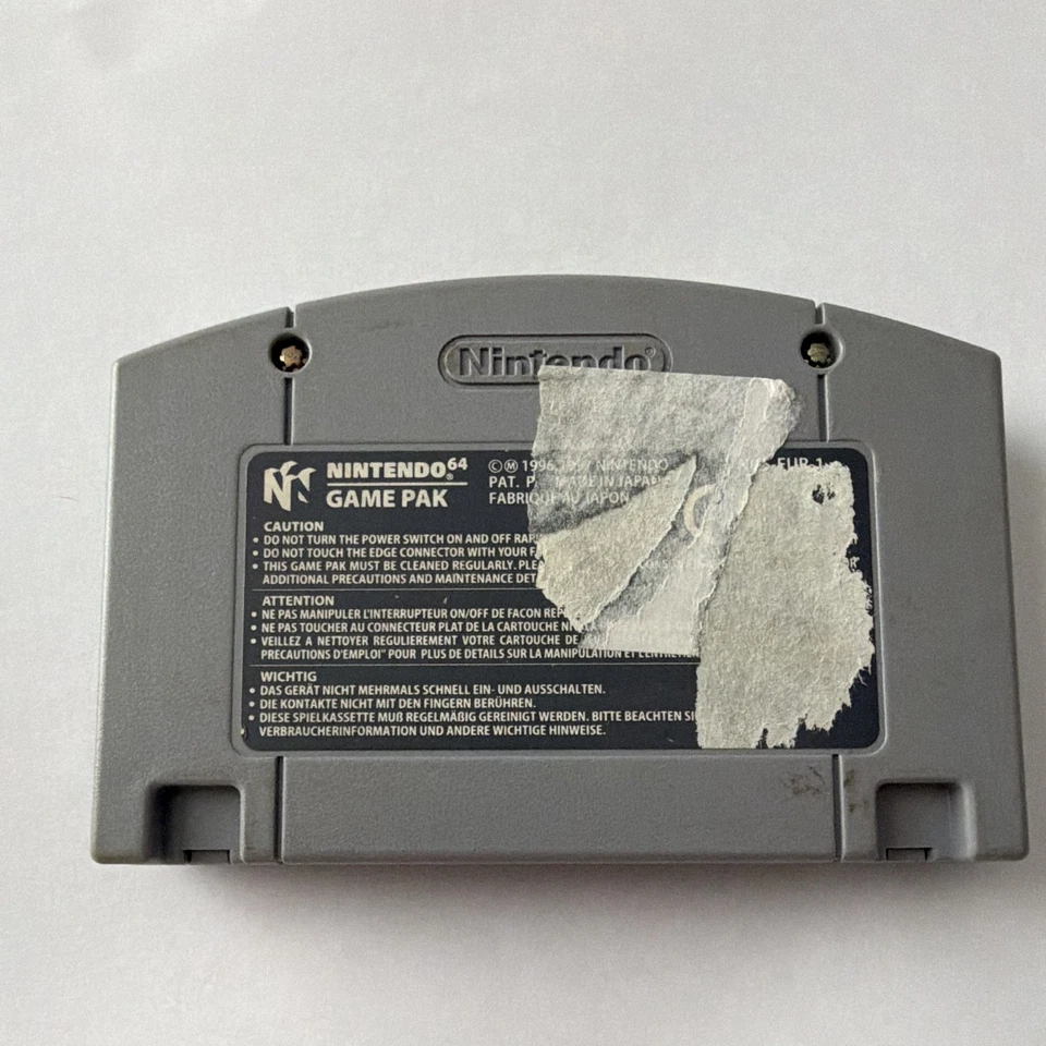 GoldenEye 007 Nintendo 64 (PAL) Tested working - Image 2 of 2