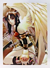 Artwork Puzzle 5 #86 - Spectral Force card (1999, Japan) PS1 RPG, Idea Factory