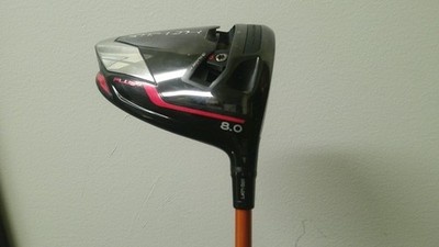 NICE TAYLORMADE STEALTH PLUS DRIVER 8* GRAPHITE DESIGN TOUR AD DI-7 X STIFF W HC