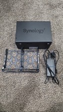 synology ds218+ dual drive network attached disk station with upgraded 8GB RAM.