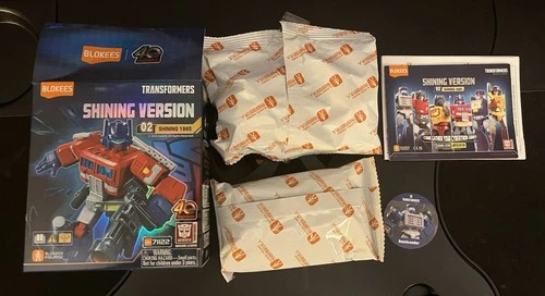 Blokees Transformers Shining Version 02- Shining 1985- Beachcomber- Open Box
