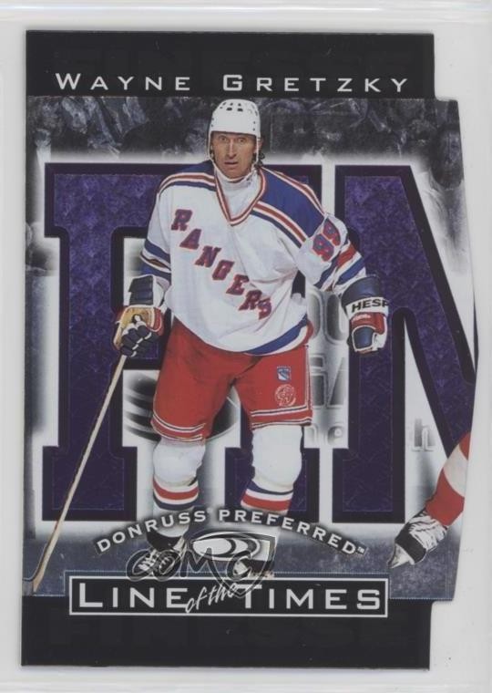 1997-98 Donruss Preferred Line of the Times 1336/2500 Wayne Gretzky #6-A HOF 4ry
