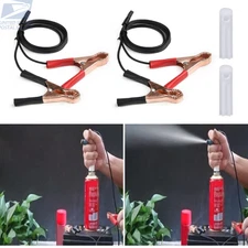 Universal Fuel Injector Flush Cleaner Adapter DIY Kit Car Nozzle Cleaning Tool