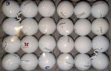 24 Used Titleist Pro V1x golf balls, 5A mint
