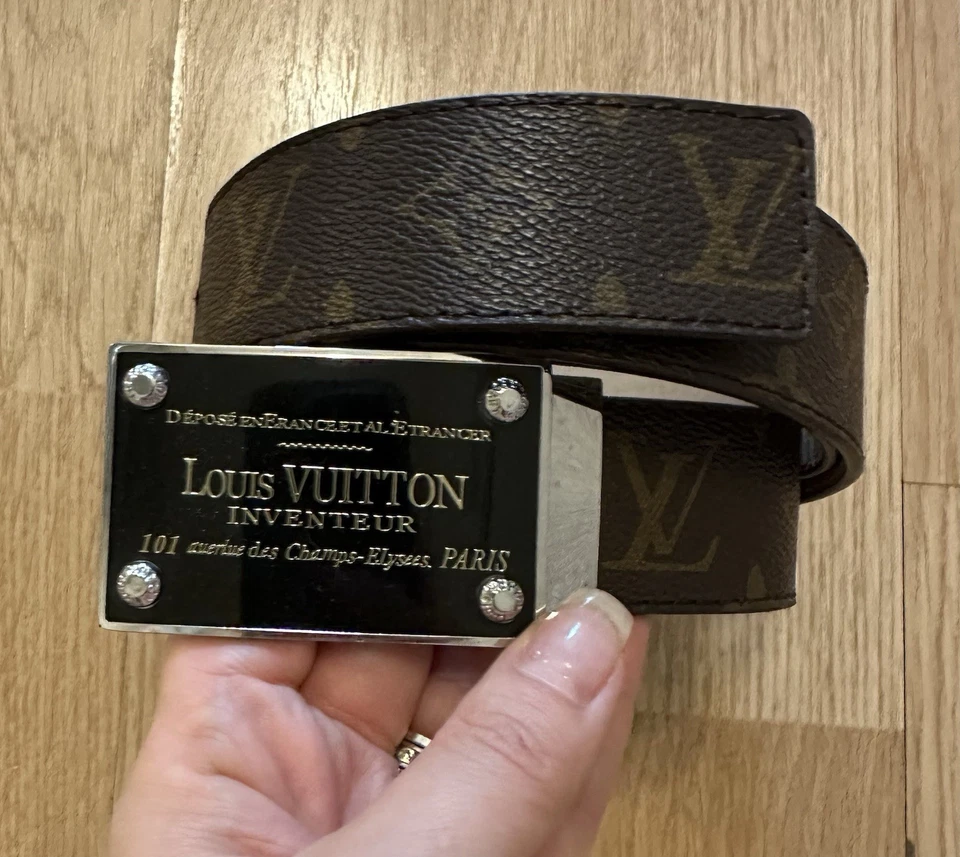Louis Vuitton Gürtel Schnalle Länge 115 cm braun - Bild 1 von 4