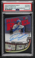 2023 Bowman's Best Reel to Die-Cuts 27/150 Diego Cartaya PSA 10 GEM MT Auto 0wc9