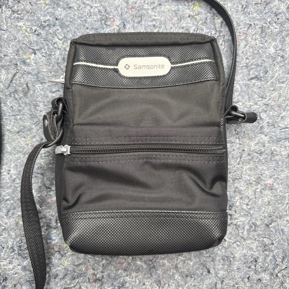 Samsonite Black Cross Body Camera Shoulder Small Bag Technical Utility Vintage - Image 2 of 4