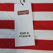 Las mejores ofertas en Camisa a Rayas Blanca Roja en Men's T