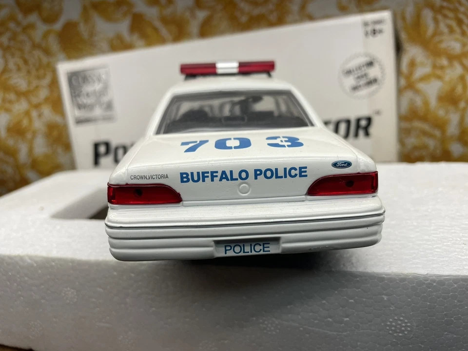 FORD CROWN VICTORIA Police Interceptor DIECAST PROMO Buffalo NY - Image 4 of 4