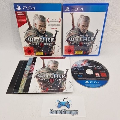 The Witcher 3 Wild Hunt - Playstation 4 PS4 - PAL Deutsch - OVP Anleitung Karte