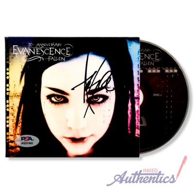 Amy Lee Signed Autographed CD  Fallen  Evanescence PSA/DNA Authenticated