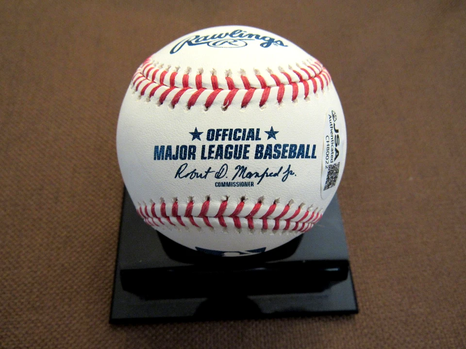 JACK MORRIS TIGER TWINS BLUE JAYS HOF SIGNED AUTO OML BASEBALL JSA BEAUTY - Image 2 of 3