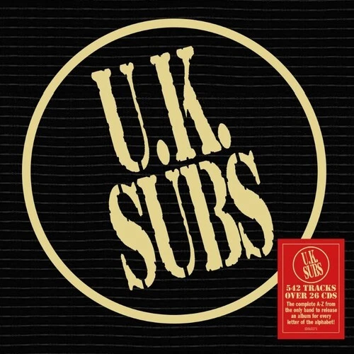 EDSEL RECORDS UK Subs - A-Z Of The U.K. Subs - 26CD Boxset [New CD] Boxed Set, UK - Import