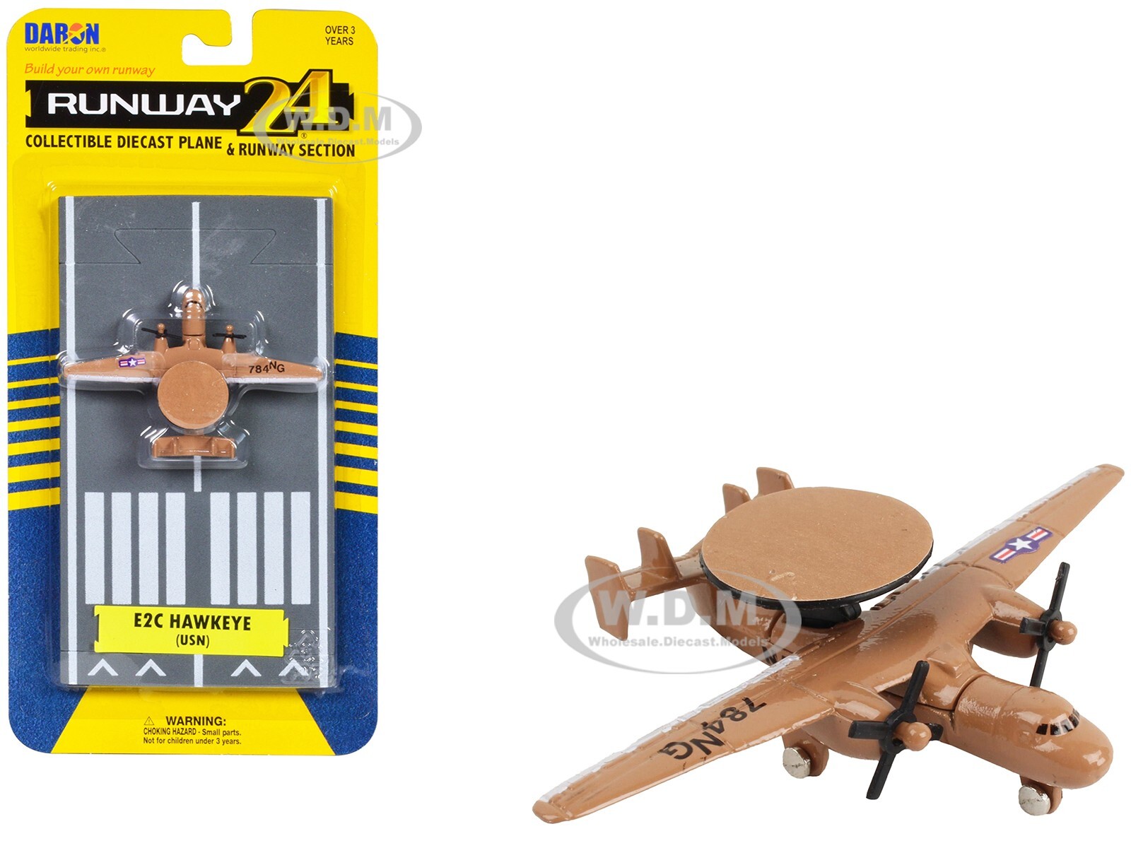 САМОЛЕТ NORTHROP GRUMMAN E-2C HAWKEYE, МОДЕЛЬ ВМС США, ИЗГОТОВЛЕННАЯ НА ЗАКАЗ КОМПАНИЕЙ RUNWAY24 RW085