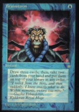 Brainstorm - Ice Age: #61, Magic: The Gathering Nm R125