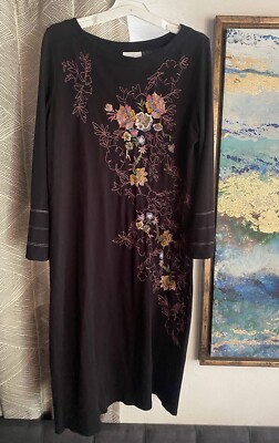 j jill embroidered dress J. Jill Embroidered indigo flutter-sleeve dress at Hamilton Place in  Chattanooga, TN