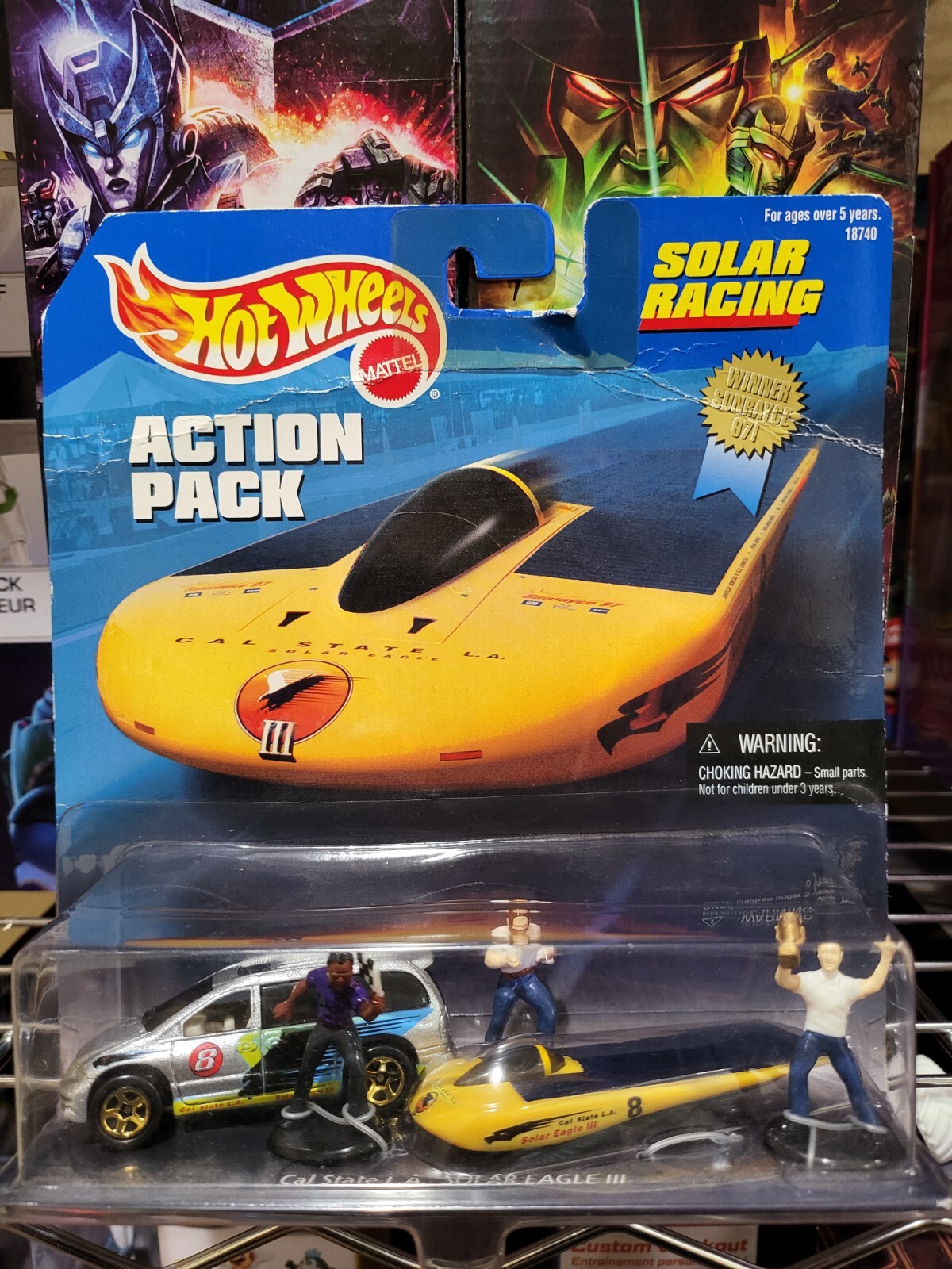 Hot Wheels Action Pack Solar Eagle III Racing CalStateLA