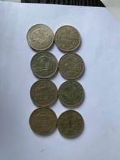 HALF CROWN GEORGE VI QUEEN ELIZABETH COIN CHOICE OF YEAR 1947 - 1967 collectable