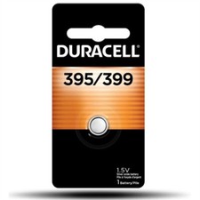 1PC DURACELL 395 1.5V SILVER OXIDE WATCH BATTERY 399 SR57 SR927W SR9327W