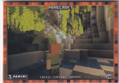 Panini Minecraft 3 Create, Explore, Survive Card Nr. 20