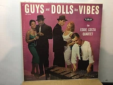 EDDIE COSTA - Plays Guys & Dolls ~CORAL 57230 {nm dg orig} [PROM0] w/BILL EVANS