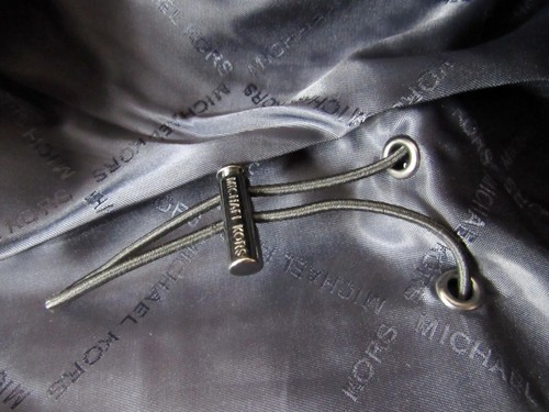 Michael Kors Men's Size L Blue Washable Canvas Removable Lining Coat - New - Picture 8 of 10