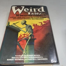 Weird Tales 1st Ed,Robert Bloch 1988 HC-DJ.