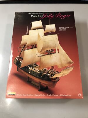 JOLLY ROGER Pirate Ship Plastic Model Kit NEW Lindberg 70874 | eBay