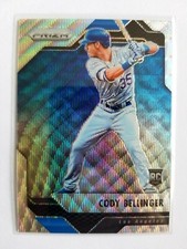 2017 PANINI PRIZM BLUE WAVE CODY BELLINGER RC! 35/199! 1/1! ROOKIE JERSEY #!