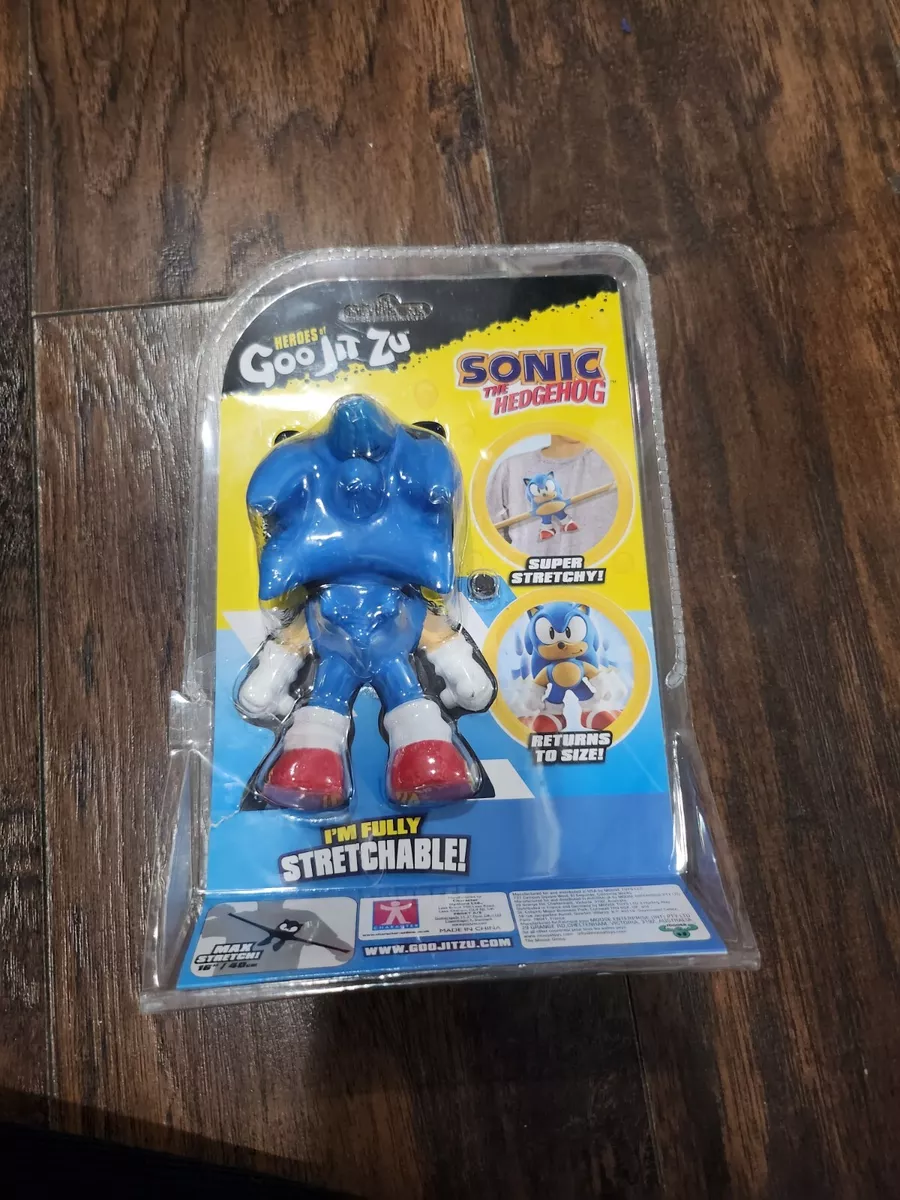 2022 Heroes at Goo Jit Zu - Sonic the Hedgehog - CLASSIC SONIC STRETCHY  FIGURE 630996413265