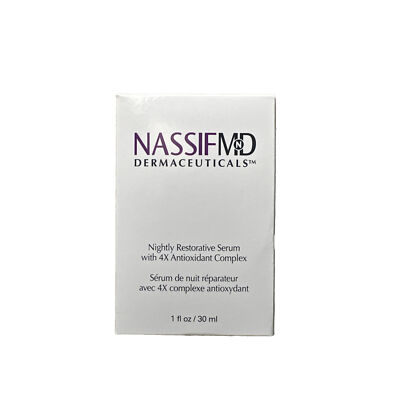 NASSIF MD Nightly Restorative Serum 2oz with 4X Antioxidant Complex New In Box