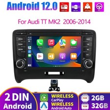 32g For Audi Tt 2008-2014 Carplay Android 13 Car Radio Carplay Gps Stereo Camera