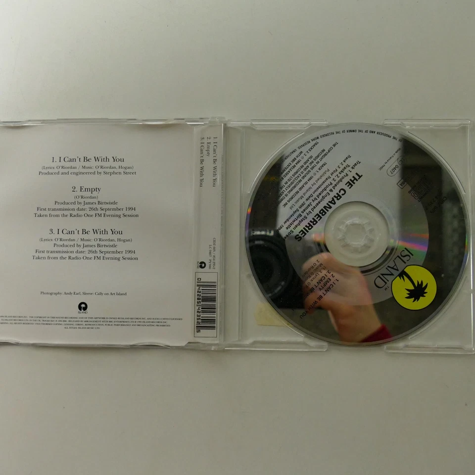 The Cranberries I can't be with you 1994 Island Records 854235-2 To-6275 - Bild 4 von 4