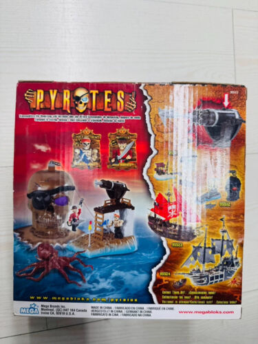 Mega Bloks Pirates of the Caribbean 95513 Rule the Seas Coffer Trap Toy Rare 1x - Picture 2 of 11