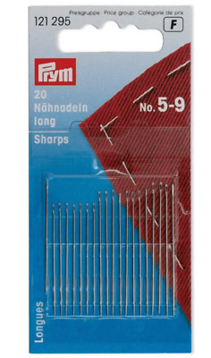 Prym Betweens Nähnadeln - Stahl, verschiedene Größen Nr. 5-9
