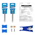Shimano Brake Hose Shortening Kit - BH90 - Hose Connector Inserts & Olives x2