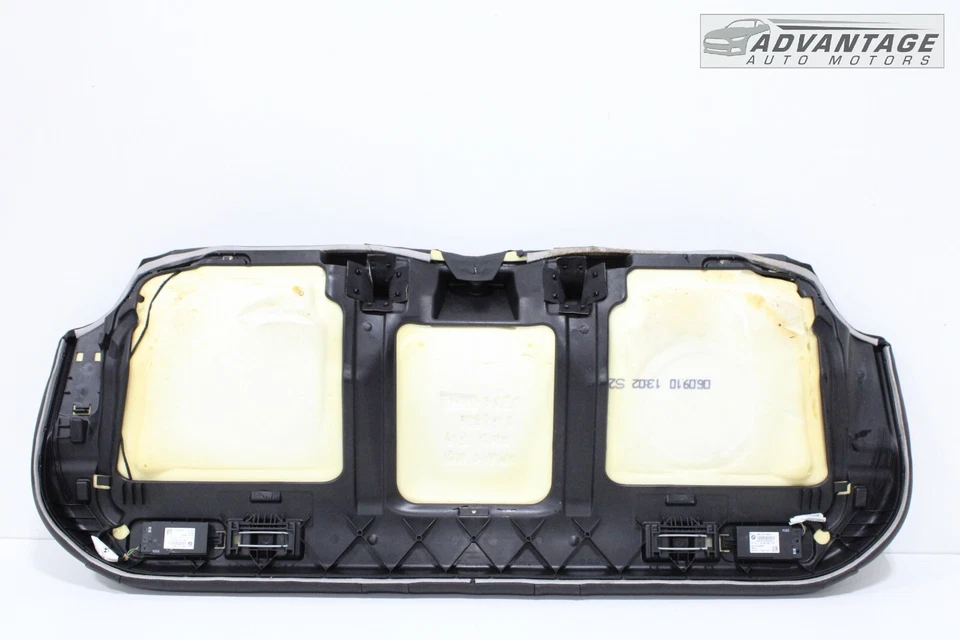 BMW 535I F10 2011-2013 trasero segunda fila cojín asiento inferior negro OEM Foto 4 de 4