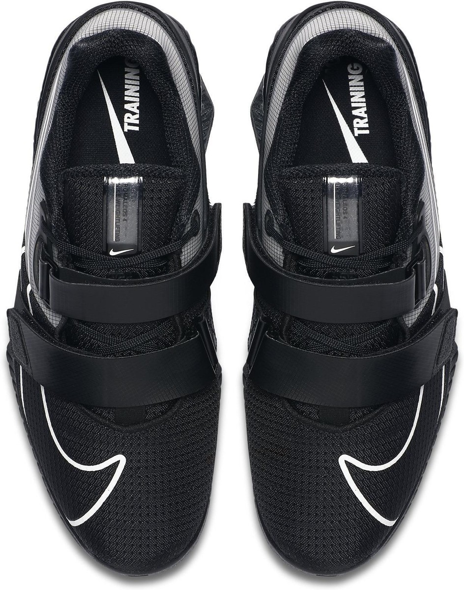 Size 10.5 - Nike Romaleos 4 Black White 2020 for sale online