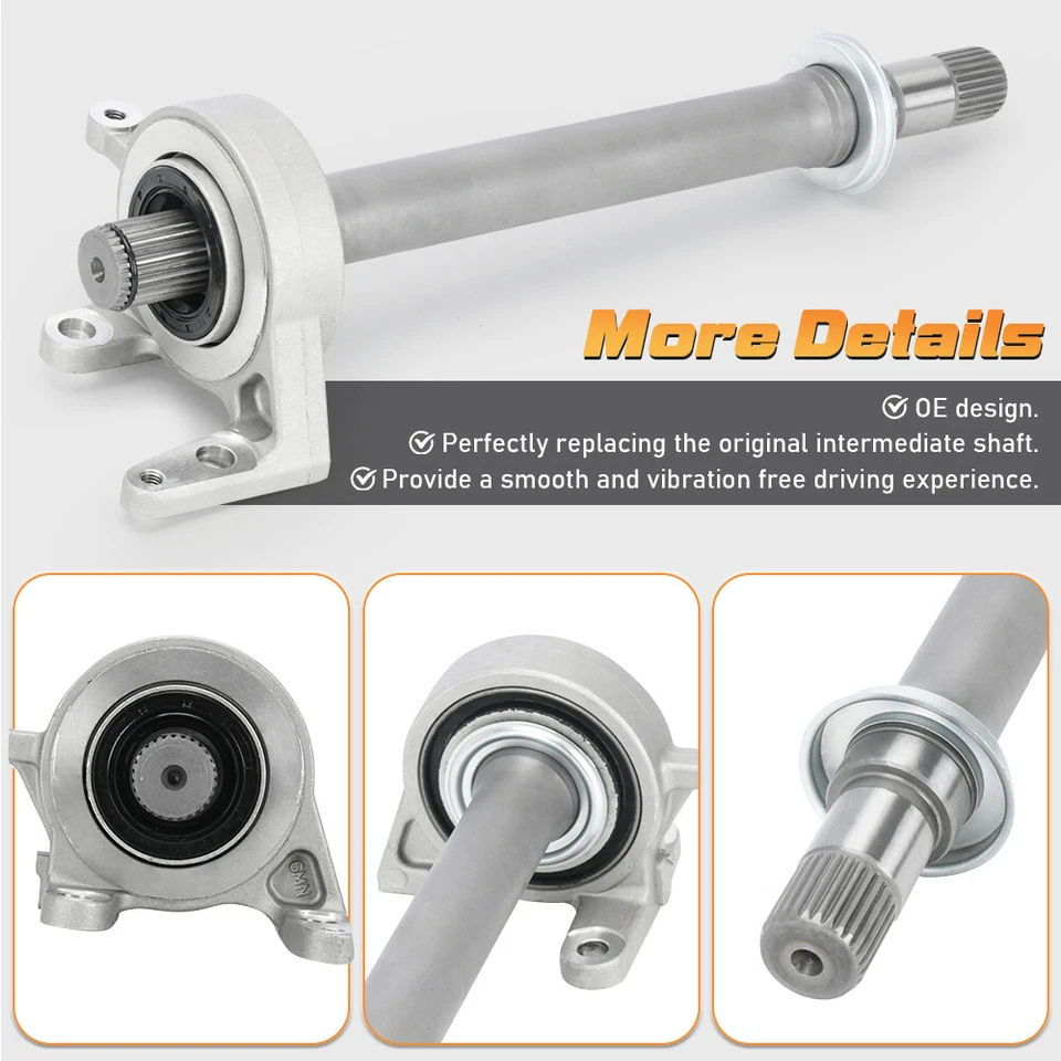 Para 02-06 ACURA RSX 04-05 HONDA CIVIC SI MT MANUAL MEDIO EJE 44500-SCV-A00 Foto 3 de 4