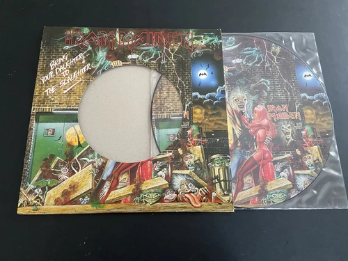 IRON MAIDEN : Bring your Daughter... - Rare ORIGINAL MAXI PICTURE DISC - UK 1990