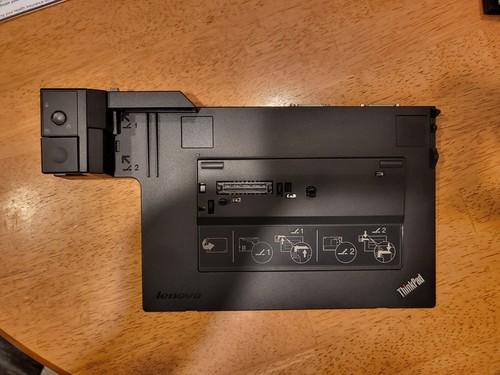 Lenovo Thinkpad Mini Dock 3 FRU #04W1500 P/N 0A86647 with power supply - Photo 2/4