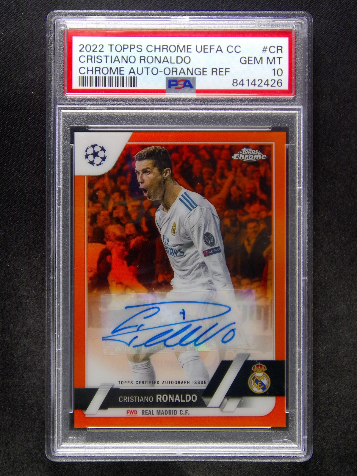 Cristiano Ronaldo 2022 Topps Chrome UEFA Club Competitions #CA-CR 