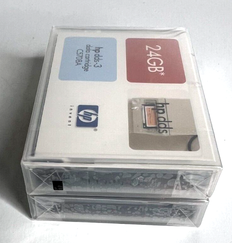 hp c5708a まとめて 2 HP DDS-3 Data Cartridge C5708A ~ 24GB New Sealed Japan | eBay
